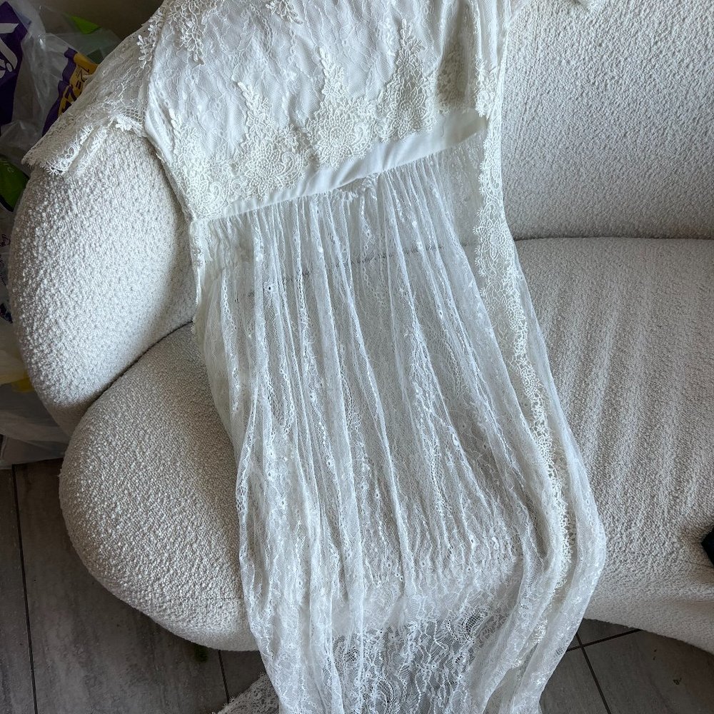Lace Maternity Dress